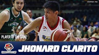 Jhonard Clarito sparks off the bench | PBA Season 48 Commissioner's Cup