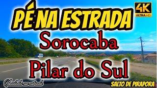 Colocando o pé na estrada de Sorocaba a Pilar do Sul 4k T2Vd 217