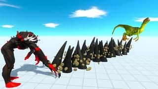 ESCAPE FROM SCOURGE DARK SPIKES ATTACK - Animal Revolt Battle Simulator