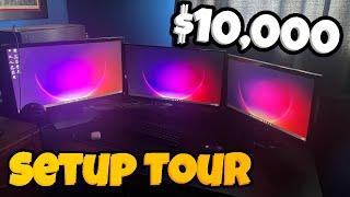 17 Year Old Content Creator’s Gaming Setup Tour In 2024 ($10,000)