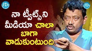 RGV About his Twitter Account and Followers | RGV About Media | Ramuism 2nd Dose | iDream Movies