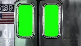 Train Door Opening Green Screen HD Video Effect