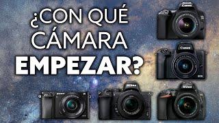 5 CÁMARAS accesibles para EMPEZAR en ASTROFOTOGRAFÍA