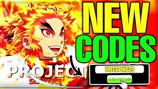 ALL WORKING!! REDEEM CODES FOR PROJECT SLAYERS 2023 || ROBLOX PROJECT SLAYERS CODE