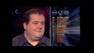 Who wants to be a millionaire (03,28.02.2004) Pat Gibson's Full Run