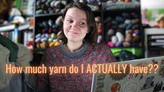 How much yarn do I ACTUALLY have?? (An Adventure in Inventory)