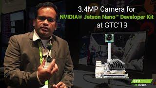 Demo : 3.4 MP Camera for NVIDIA® Jetson NANO™ Development Kit | GTC'19 | e-con Systems