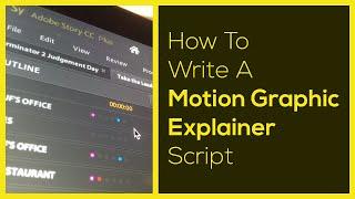 How to Write a KILLER Explainer Video Script