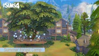 Summer Forest Camp│Little Campers Kit│No CC│Sims 4 Stop Motion Build