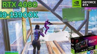 [ASMR] RTX 4080 + Intel i9-13900k | Performance Mode | Fortnite CH5S1