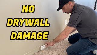 How To Remove Baseboard