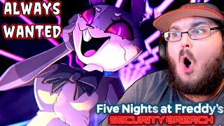 ALWAYS WANTED - Five Nights at Freddy's Security Breach song - MiatriSs x SayMaxWell FNAF REACTION!!