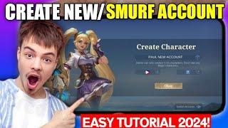 How to Create New Account in Mobile Legends without downloading resources (2024)