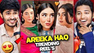 Areeka Haq Trending TikTok + Edits Reaction  | #areekahaqtiktok  | Garam Samosa