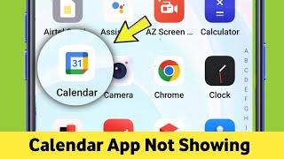 Oneplus Calendar App not Showing Problem Solved