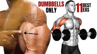 11 BEST BICEPS WORKOUT WITH DUMBBELLS ONLY  AT HOME TO GET BIGGER ARMS FAST
