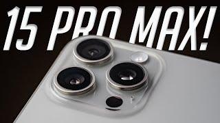 Это мой новый смартфон! Обзор и опыт использования iPhone 15 Pro Max! Почему он?