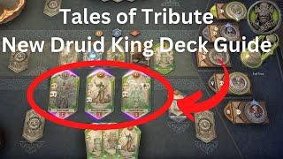 Tales of Tribute new Druid King Deck Guide - ESO U36 | Check Pinned Comment