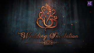Wedding invitation after effects free templates | Wedding invitation template | AE free templates