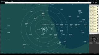 Air Traffic Control Simulator | Chicago O'Hare | Time lapse | ATC-SIM.com