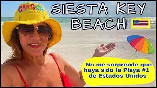 Siesta Key Beach, Florida : Ya sé porque es una de las MEJORES Playas de Estados Unidos