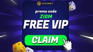 ROOBET PROMOCODE  WITH FREE VIP AND MAX REWARDS 