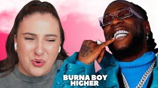 BURNA BOY - HIGHER / Just Vibes Reaction