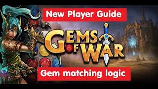 Gems of War New Player Guide 1: Gem matching logic beginner tips