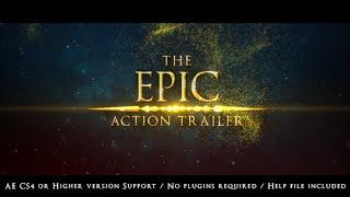 The Epic Action Trailer (After Effects template) |