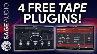 Top 4 FREE Tape Emulation Plugins