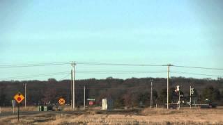 BNSF_A Variety of Locomotives Power Three Trains*100th Video*