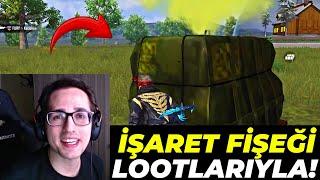 İŞARET FİŞEĞİ LOOTLARIYLA WIN ALMAK ? Part 3 - PUBG MOBILE