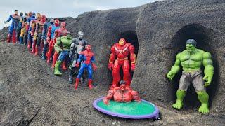 SUPERHERO AVENGERS, HULK VS SPIDER-MAN, CAPTAIN AMERICA VS IRON MAN VS ANT-MAN, THOR VS THANOS