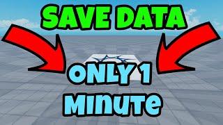 How to Save Data (1 Minute) - Roblox Studios