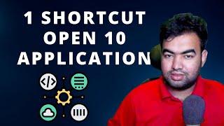 How to open multiple applications with 1 shortcut in windows 10 / 11