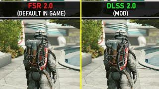 Starfield | FSR 2(Vanilla) vs DLSS 2 (Mod) | Performance and Graphics Comparison