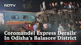Coromandel Express Collides Head On With Goods Train In Odisha, Derails