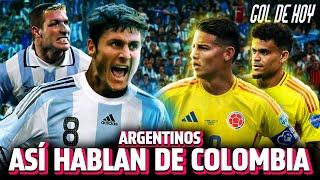 ARGENTINOS hablan de COLOMBIA | BRONCA de BIELSA | #goldehoy