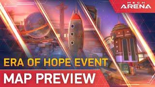 Map Preview: Hope Launchpad, Shevchenko Park, Nebula Square | New DM 5v5 Maps Trailer | Mech Arena