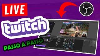 COMO FAZER LIVE NA TWITCH (Tutorial SUPER COMPLETO) 2024