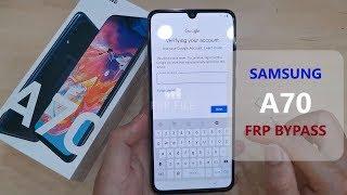 Samsung Galaxy A70 FRP Bypass Google Account without PC