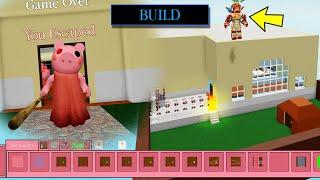 ROBLOX PIGGY BUILD MODE!! PIGGY BROKE INTO MY HOUSE?! I Bulit My Own Map and Escaped the Piggy.