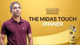 Mukul Arora Wins Midas Touch Award at ET Startup Awards 2024