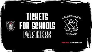 Tickets for Schools | Ryan Duncan visits Calderwood Primary