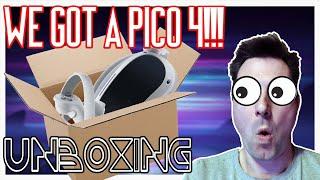 We got a Pico 4...Let's Unbox it!