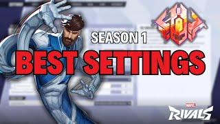 Top 500 Controller Settings for Marvel Rivals Season 1!