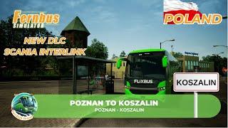 Fernbus Simulator - Real Flixbus Route - Poznan to Koszalin