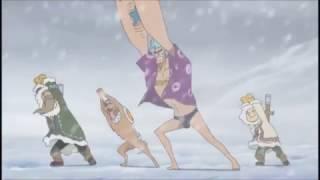 One Piece Franky the Pervert in the Snow (eng sub)