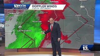 Tracking Severe Storms: the latest timing and impacts for Alabama Saturday night and Sunday morning