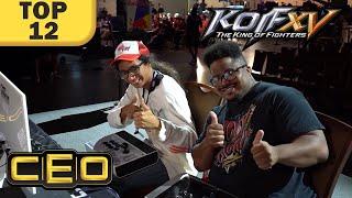 CEO 2024 The King of Fighters XV Top 12: Dark_King, Omni-source, Alb3rt0, Seis mx, ViolentKain, more